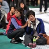 Đắm phà ở Hàn Quốc: Nạn nhân gửi tin nhắn cho người thân?