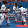 Việt Nam tạm dẫn đầu Giải vô địch Karatedo Đông Nam Á