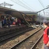 Pháp: Tàu hỏa đâm tàu siêu tốc làm 40 người bị thương
