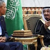 Tổng thống Mỹ Barack Obama và Quốc vương Saudi Arabia Salman. (Nguồn: citifmonline.com)