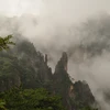 Một trong những ngọn núi ở Hoàng Sơn. (Ảnh: Công Tuyên/Vietnam+)