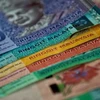 Đồng ringgit của Malaysia. (Nguồn: AFP)