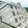 [Photo] Cận cảnh tòa nhà 6 tầng đang xây dựng bất ngờ bị sập