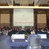 Hội nghị cấp Bộ trưởng các nước ASEAN +3 về phòng, chống tội phạm xuyên quốc gia. (Ảnh: Kim Dung-Chí Giáp/TTXVN)