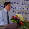 Thứ trưởng Bộ Giao thông Vận tải Nguyễn Ngọc Đông. (Ảnh: Nguyên Lý/TTXVN) 