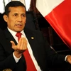 Tổng thống Peru Ollanta Humala. (Nguồn: AFP)