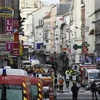 Lực lượng an ninh Pháp trên đường phố Paris ngày 18/11. (Nguồn: AFP/TTXVN)