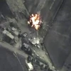 Máy bay chiến đấu Nga oanh kích vùng núi Syria ngày 30/9. (Nguồn: Reuters/TTXVN)