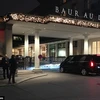 Cảnh sát Thụy Sĩ tiến hành bắt giữ một số quan chức FIFA tại khách sạn Baur au Lac. (Nguồn: AFP/Getty Images)
