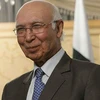 Cố vấn các vấn đề đối ngoại của Thủ tướng Pakistan, ông Sartaj Aziz. (Nguồn: AFP)