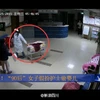 Camera ghi lại quá trình người phụ nữ giả làm y tá đánh cắp bé sơ sinh