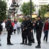 Lực lượng an ninh Tunisia gác tại thủ đô Tunis ngày 18/11. (Nguồn: AFP/TTXVN)