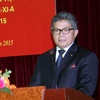 Đại sứ Indonesia tại Việt Nam Mayerfas phát biểu tại buổi lễ. (Ảnh: An Đăng/TTXVN)