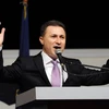 Thủ tướng Macedonia Nikola Gruevski. (Nguồn: AFP/TTXVN)