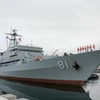Tàu Trịnh Hòa của hải quân Trung Quốc. (Nguồn: THX/TTXVN)