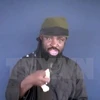 Thủ lĩnh Boko Haram Abubakar Shekau đe dọa phá hoại cuộc tổng tuyển cử tại Nigeria trong một đoạn video do Boko Haram phát lên mạng ngày 17/2. (Nguồn: AFP/TTXVN)