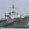 Tàu USS Blue Ridge. (Nguồn: thehindu.com)