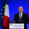 Bộ trưởng Tài chính Pháp Michel Sapin phát biểu tại thủ đô Paris ngày 30/3. (Nguồn: AFP/TTXVN)