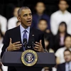 Tổng thống Hoa Kỳ Barack Obama đã có buổi gặp gỡ, giao lưu với hơn 600 bạn trẻ là thành viên của Sáng kiến Thủ lĩnh trẻ Đông Nam Á (YSEALI). (Ảnh: Quang Nhựt/TTXVN)