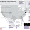 [Infographics] Điểm lại những vụ xả súng hàng loạt ở nước Mỹ