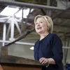 Bà Hillary Clinton phát biểu tại Cleveland, Ohio, Mỹ ngày 13/6. (Nguồn: AFP/TTXVN)