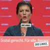 Trưởng đoàn nghị sỹ đảng Cánh tả ở Quốc hội Đức Sahra Wagenknecht. (Nguồn: EPA/TTXVN)