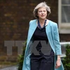 Bộ trưởng Nội vụ Anh Theresa May trước cuộc họp Nội các ở thủ đô London ngày 27/6. (Nguồn: EPA/TTXVN)
