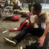 [Photo] Nạn nhân la liệt tại hiện trường vụ nổ trên tàu ở Đài Loan