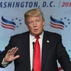 Ông Donald Trump phát biểu tại thủ đô Washington, Mỹ ngày 10/6. (Nguồn: AFP/TTXVN)