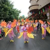 Lễ hội tại ​Khu Du lịch Văn hóa Suối Tiên. (Ảnh: Quang Nhựt/TTXVN)
