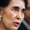 Cố vấn Nhà nước Myanmar Aung San Suu Kyi. (Nguồn: Reuters)