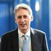 Bộ trưởng Tài chính Anh Philip Hammond tại Birmingham, miền trung nước Anh ngày 2/10. (Nguồn: AFP/TTXVN)