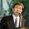 Chủ tịch ADB Takehiko Nakao tại hội nghị ở Tokyo ngày 11/11. (Nguồn: Kyodo/TTXVN)