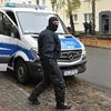 Cảnh sát Đức làm nhiệm vụ tại Hildesheim, miền Trung Đức ngày 8/11. (Nguồn: AFP/TTXVN)