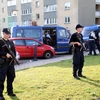 Cảnh sát điều tra tại hiện trường vụ xả súng ở Đan Mạch. (Nguồn: EPA/TTXVN)