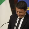 Thủ tướng Matteo Renzi phát biểu trong cuộc họp báo ở Rome ngày 5/12. (Nguồn: AP/TTXVN)