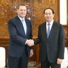 Chủ tịch nước Trần Đại Quang tiếp ông Martin Klepetko, Đại sứ Đặc mệnh toàn quyền Cộng hòa Séc tại Việt Nam đến chào từ biệt, kết thúc nhiệm kỳ công tác tại Việt Nam. (Ảnh: Nhan Sáng/TTXVN)