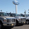 Xe tải hiệu Ford được bày bán tại Hilltop Ford ở Richmond, California. (Nguồn: AFP/TTXVN)
