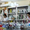Nhà thuốc GPP tại bệnh viện Quận 2, Thành phố Hồ Chí Minh. (Ảnh: Phương Vy/TTXVN)