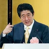 Thủ tướng Nhật Bản Shinzo Abe tại một sự kiện ở Tokyo ngày 5/1. (Nguồn: Kyodo/TTXVN)