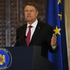 Tổng thống Romania Klaus Iohannis. (Nguồn: AFP/TTXVN)