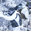 Lính thủy đánh bộ Mỹ và Hàn Quốc tham gia cuộc tập trận tại Pyeongchang ngày 24/1. (Nguồn: EPA/TTXVN)