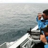Cơ quan thực thi hàng hải Malaysia đang tiến hàng tìm kiếm và cứu hộ 13 nạn nhân bị mất tích. (Nguồn: nst.com.my)