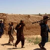 Lực lượng an ninh Afghanistan trong chiến dịch truy quét phiến quân Taliban tại tỉnh Helmand ngày 8/4. (Nguồn: EPA/TTXVN)