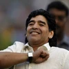 Cựu danh thủ bóng đá Diego Maradona. (Nguồn: AFP/TTXVN)