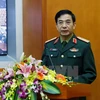Trung tướng Phan Văn Giang, Ủy viên Trung ương Đảng, Tổng Tham mưu trưởng Quân đội nhân dân Việt Nam, Thứ trưởng Bộ Quốc phòng. (Ảnh: An Đăng/TTXVN)