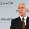 Giám đốc điều hành Volkswagen Matthias Mueller. (Nguồn: AFP/TTXVN)