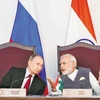 Thủ tướng Ấn Độ Narendra Modi (phải) và Tổng thống Nga Putin. (Nguồn: Reuters)