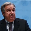 Tổng Thư ký Liên hợp quốc Antonio Guterres tại một sự kiện ở New York, Mỹ ngày 30/5. (Nguồn: AFP/TTXVN)