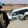 Binh sỹ gìn giữ hòa bình của Liên hợp quốc làm nhiệm vụ tại Mali ngày 14/7/2016. (Nguồn: AFP/TTXVN)